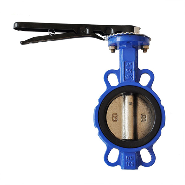 Handle Ductile Iron Wafer Type Butterfly Valve