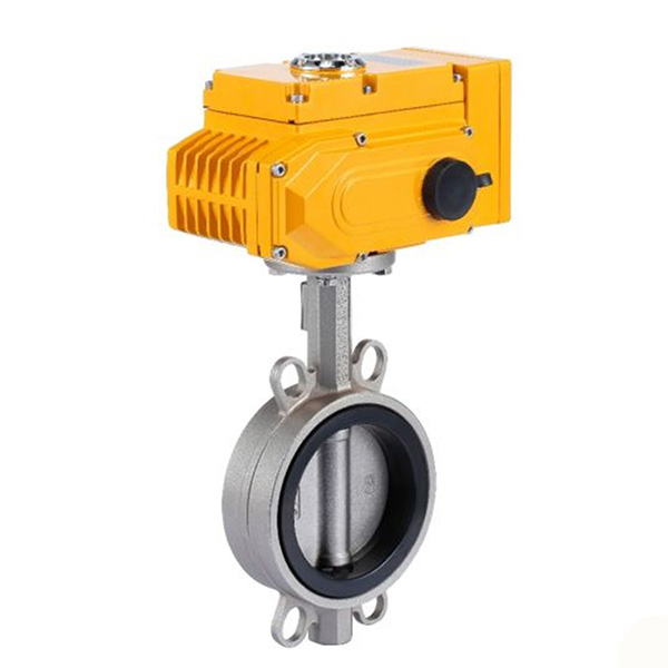 Electric Actuator Wafer Butterfly Valve