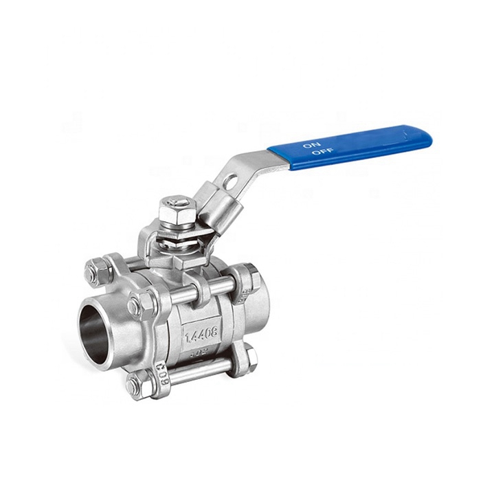 1000WOG/2000WOG Stainless Steel 3 PC Ball Valve