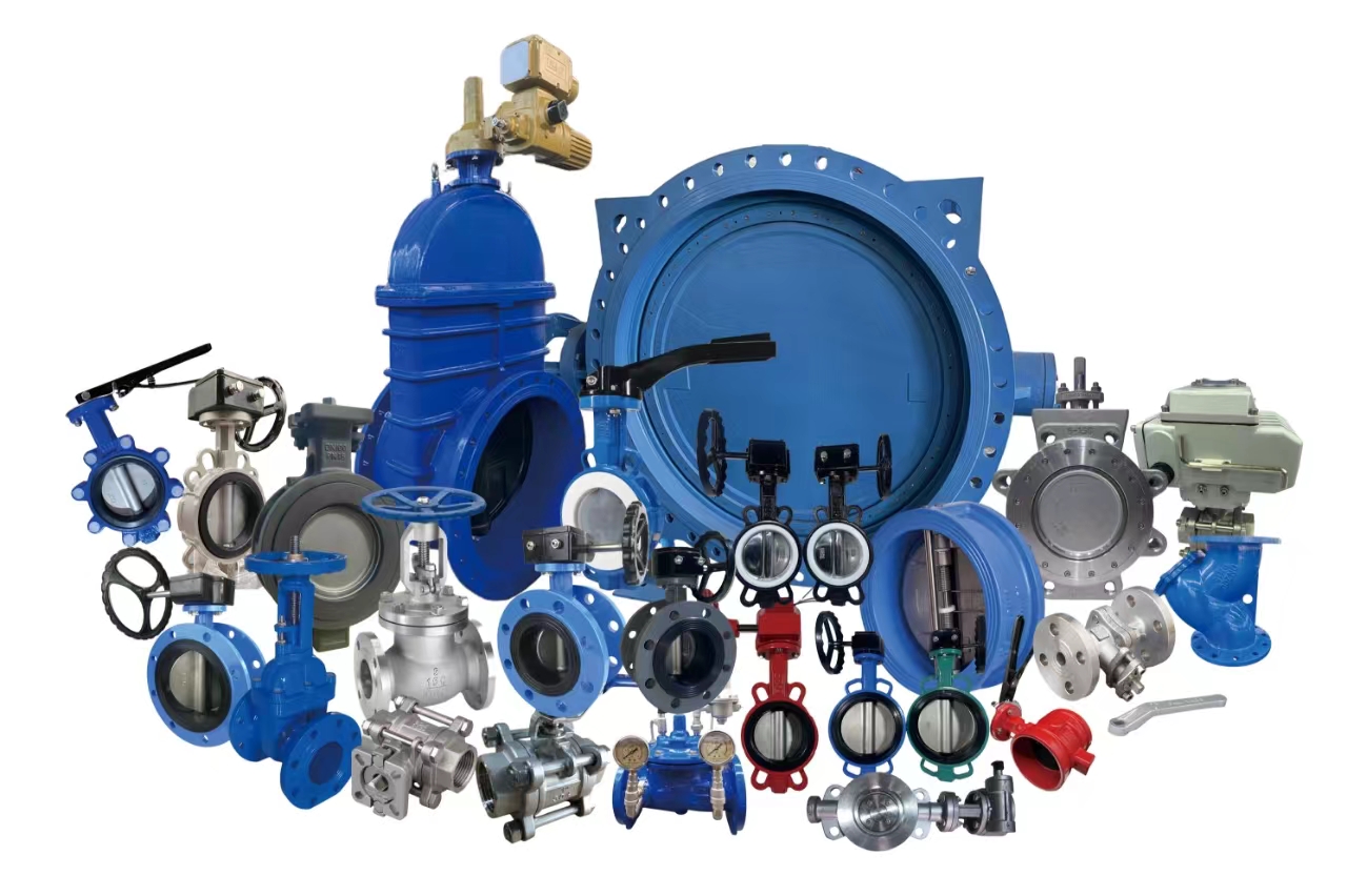 LIWEI Q235 Material Ventilation Butterfly Valve