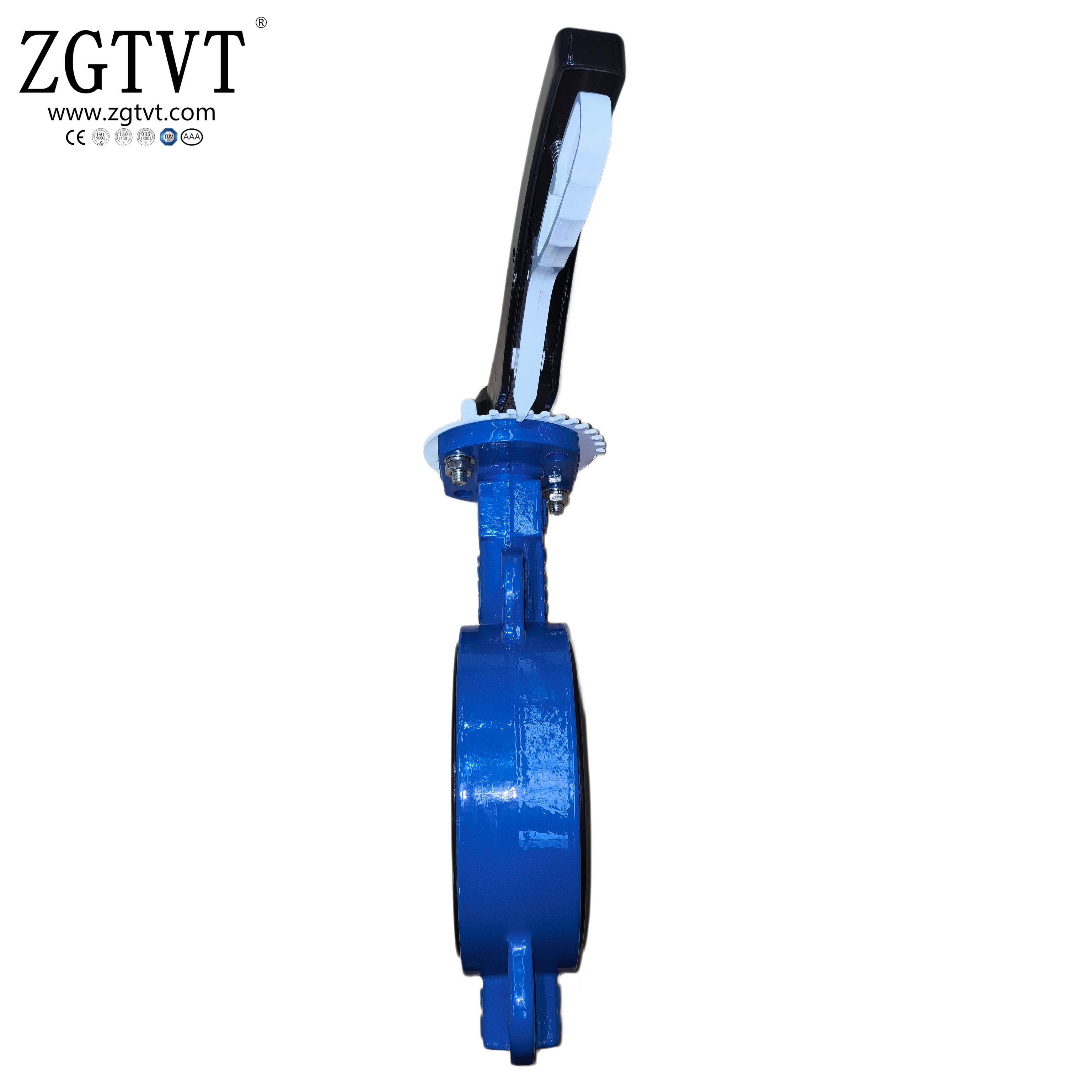 Handle Ductile Iron Wafer Type Butterfly Valve
