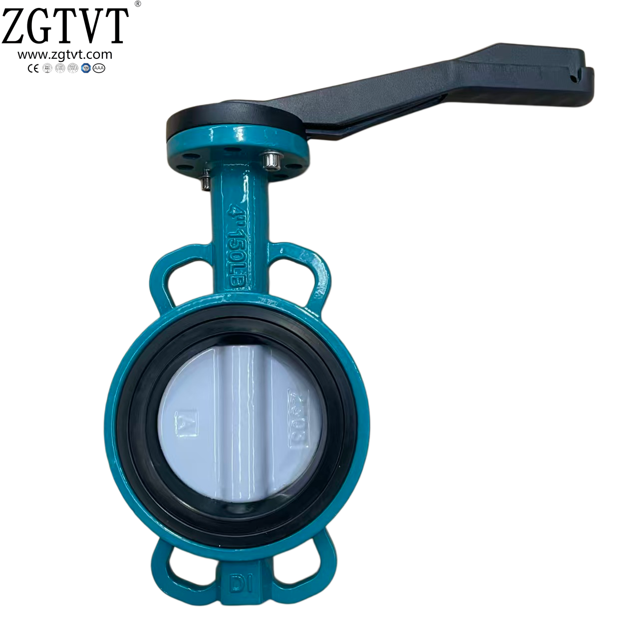 Handle Ductile Iron Wafer Type Butterfly Valve